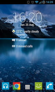 How to download Lock Clock Widget - UCCW Skin 1.1 apk for pc