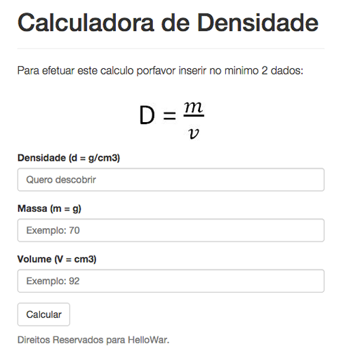 Chemical Calculator