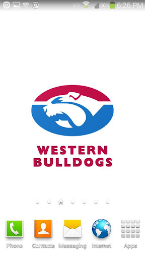 Western Bulldogs Spinning Logo