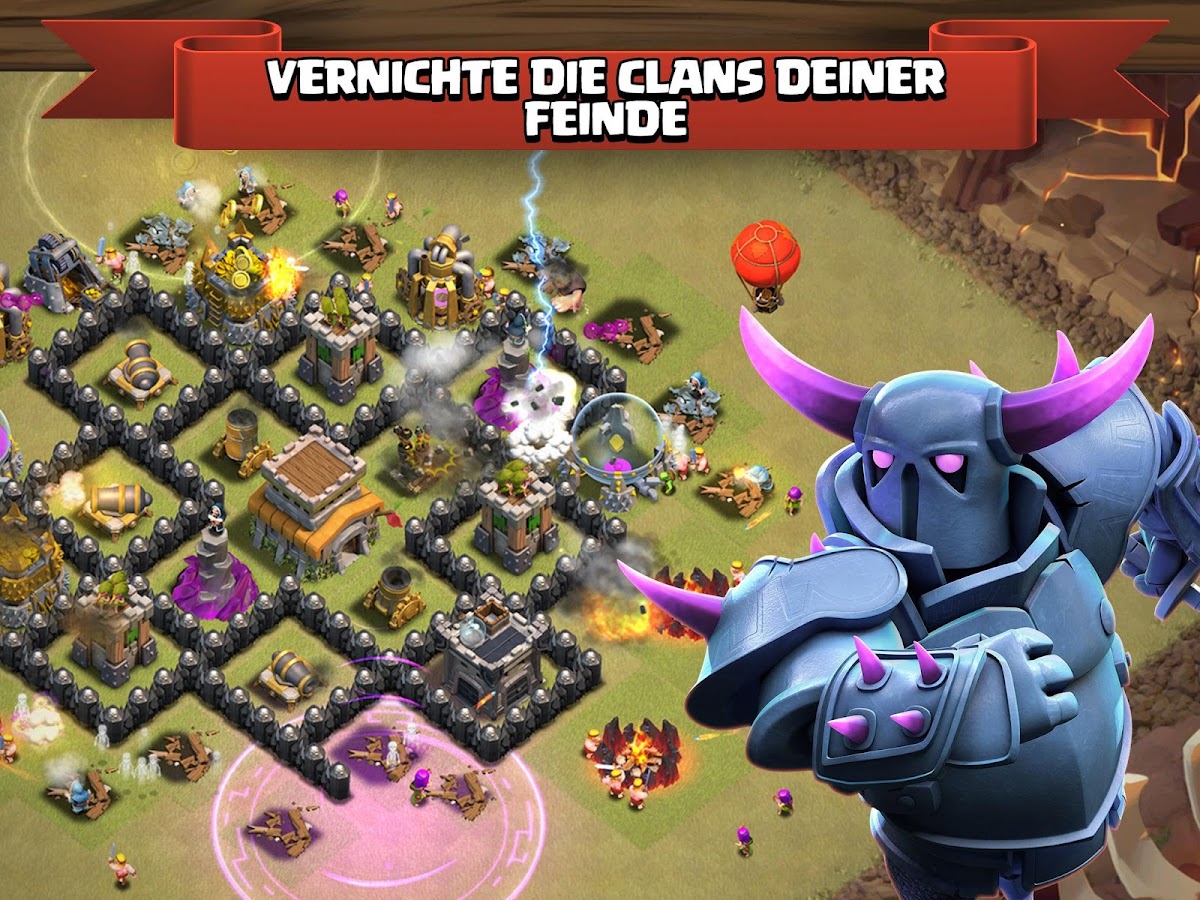 Clash of Clans AndroidApps auf Google Play