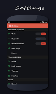 FlatVint CM11 Theme - screenshot thumbnail
