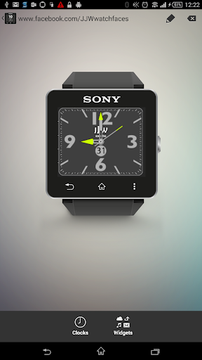 JJW Excite Watchface 2 for SW2