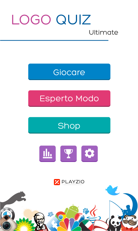 Android application Guess the Logo Quiz Trivia Game screenshort