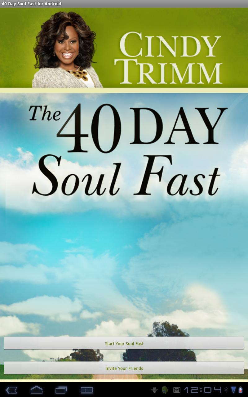 The 40 Day Soul Fast Screen 1