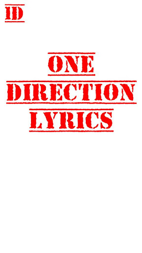 One Direction Lyrics