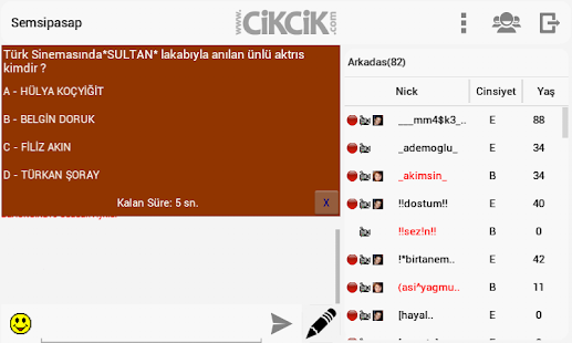 Kameralı Sohbet Süper Chat Screenshots 10