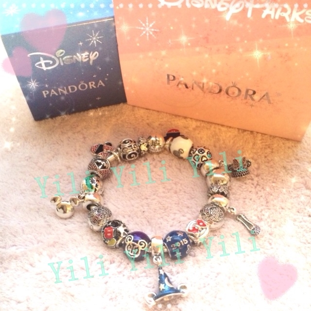 Pandora V S Disney 樂園限定款 情人節 米奇 米妮by 哇沙咪美國小舖 Go1buy1