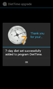 Free DietTime 7-day Diet Set APK