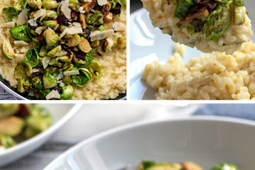 Risotto with Bacon and Brussels Sprouts