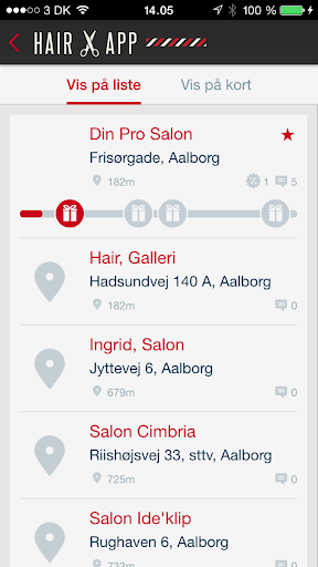 HairApp - Find Frisør og Hår