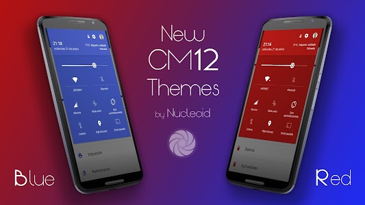 Screenshot CM12 Blue Pop Theme v2.g
