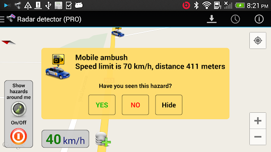 Speed camera radar (PRO) - screenshot thumbnail