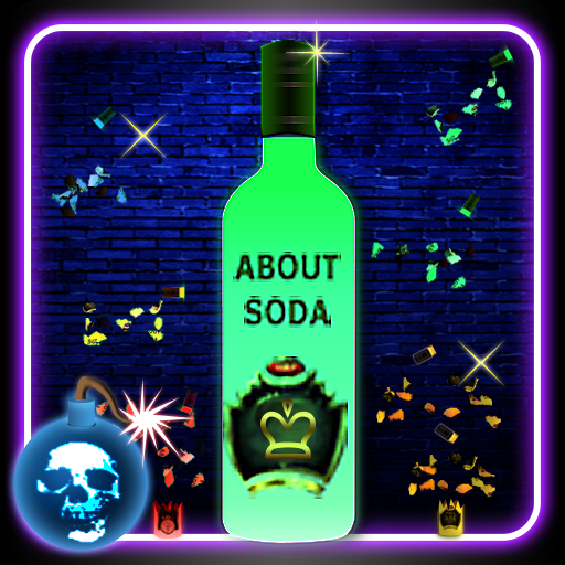 Neon Party Bottle Shot LOGO-APP點子