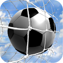 Penalty ShootOut football game logo