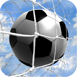 Penalty ShootOut football game logo