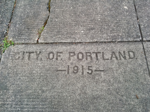 Portland Historic Sidewalk