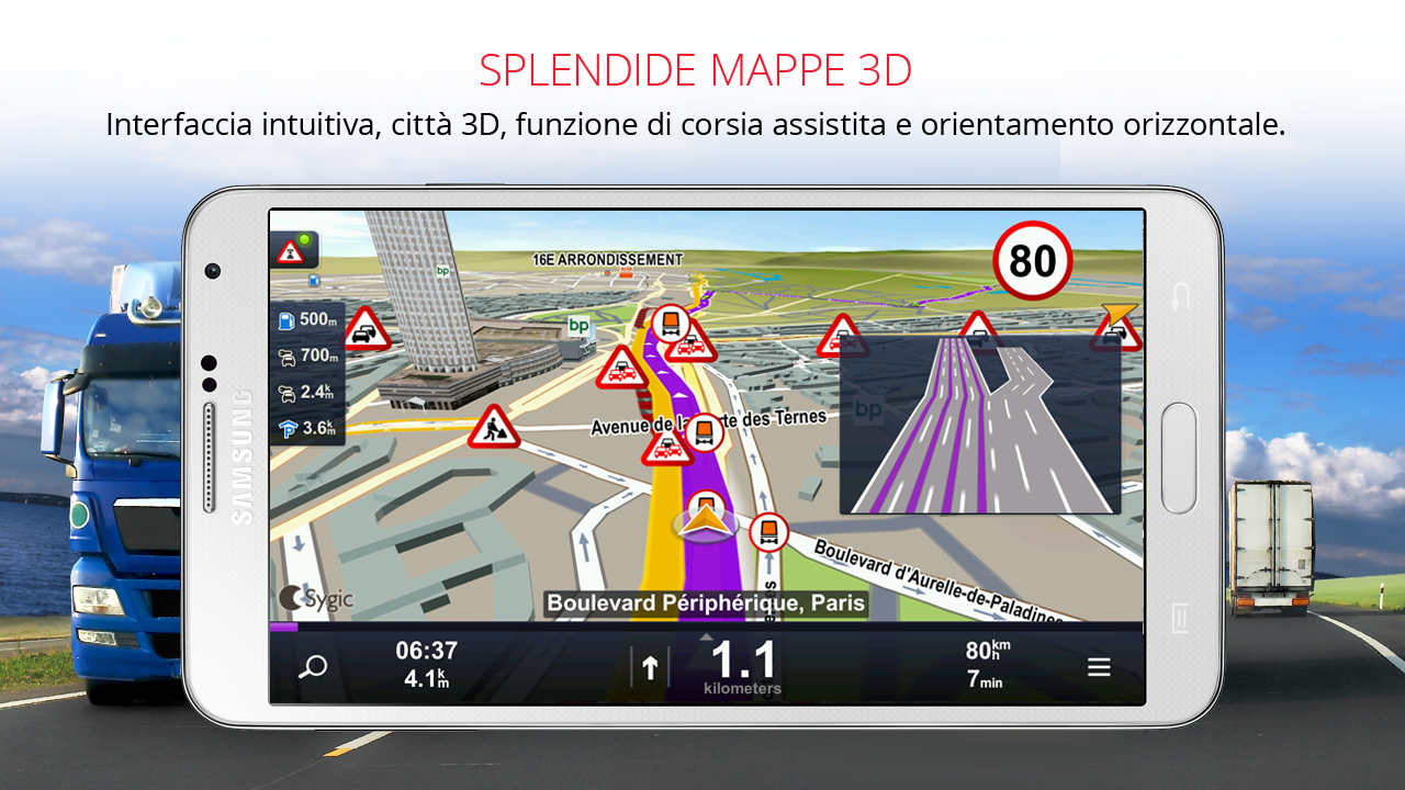 Sygic Truck Navigation App Android su Google Play