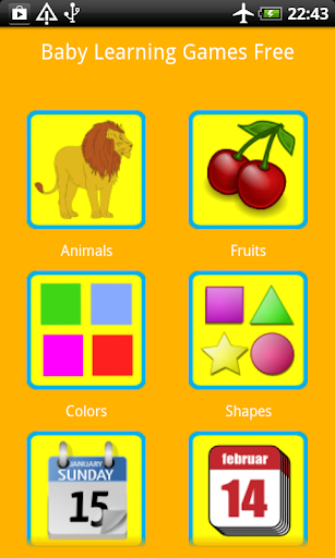 Baby Learning Games Free