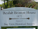 Beulah Brinton House Marker