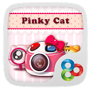 Herunterladen Pinky Cat GO Launcher Theme Installieren Sie Neueste APK Downloader