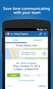 Sport Team Management-TeamSnap - screenshot thumbnail