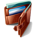 Wallet mobile app icon