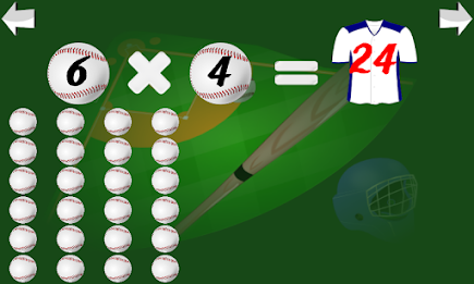 1st - 4th Grade Math Baseball poster 4
