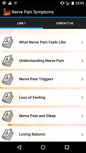 Nerve Pain Symptoms