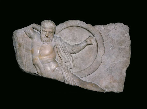 Relief of a Falling Warrior