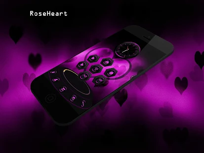 RoseHearts Next Launcher Theme