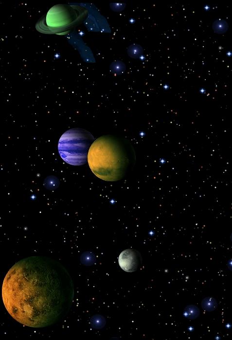 AlienSky Live Wallpaper Screen 2