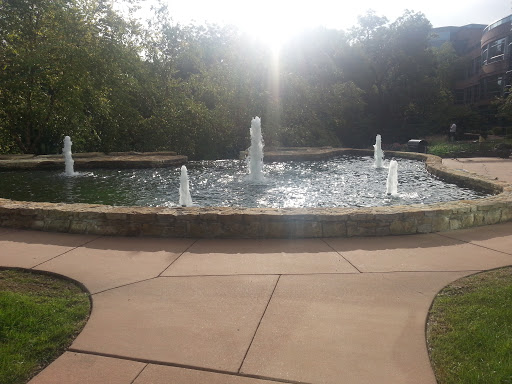 Menorah Garden Fountain
