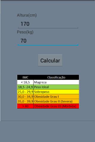 Calculadora IMC