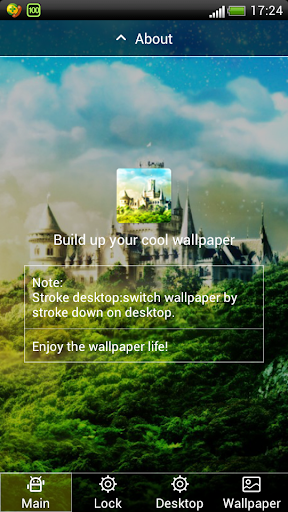 美丽的梦幻城堡动态壁纸屏幕锁