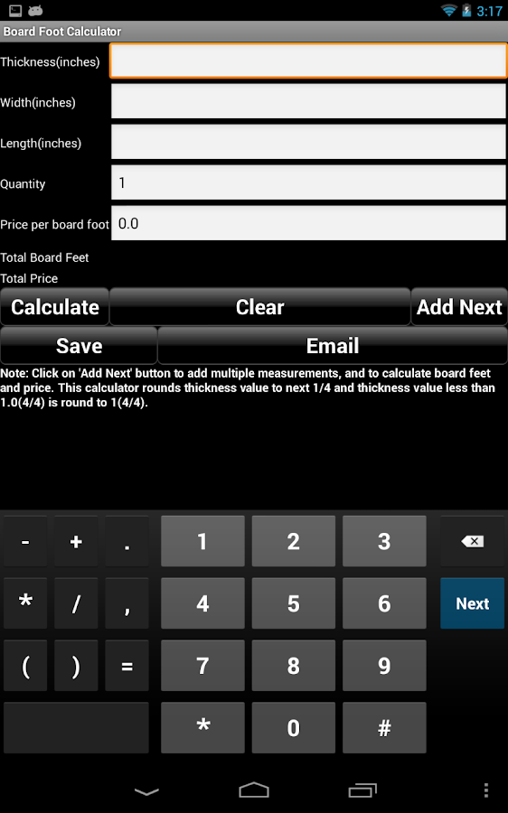 Handyman Calculator - Android Apps on Google Play