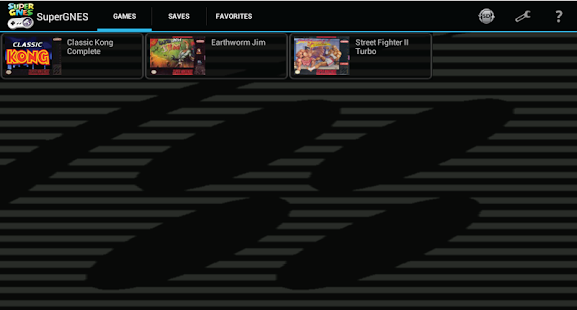 SuperGNES (SNES Emulator) - screenshot thumbnail