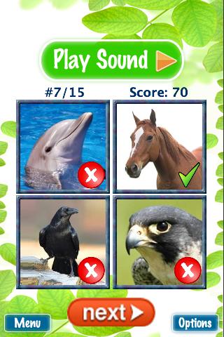 Sound Guess Screen 3