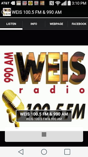 WEIS 100.5 FM 990 AM