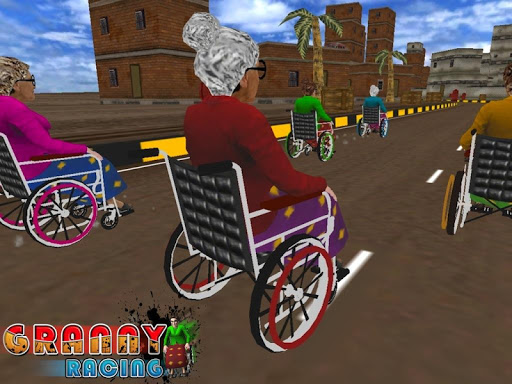 【免費角色扮演App】Granny Racing ( 3D Fun Game)-APP點子