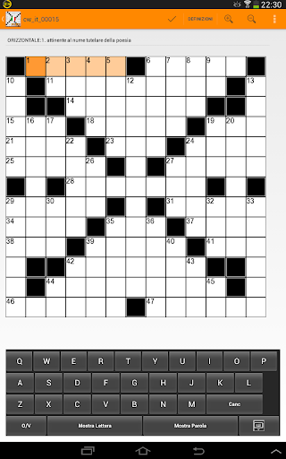 【免費拼字App】Cruciverba Italiani App PRO-APP點子