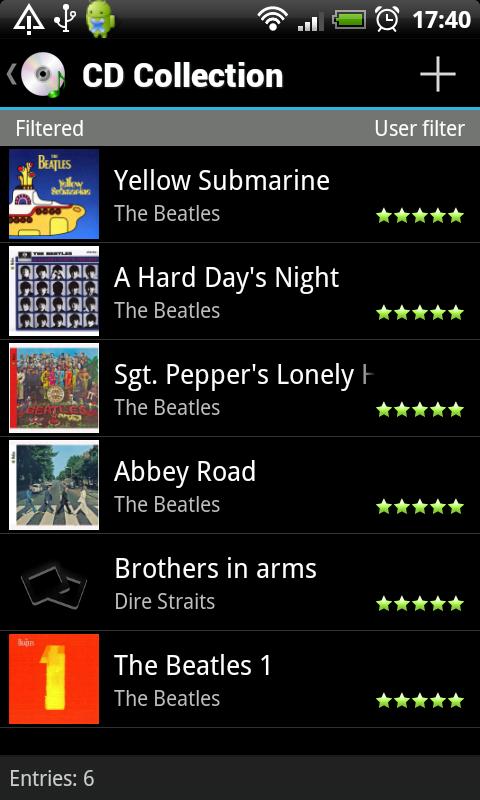 Memento Database Android