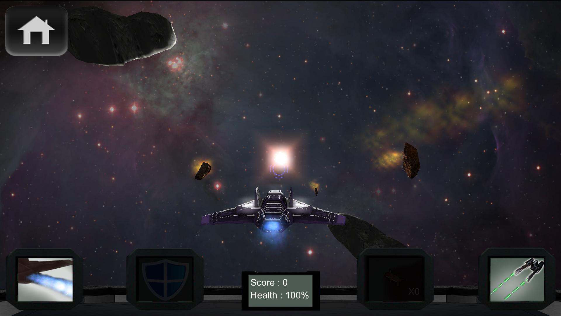 Android application Space Fighter Infinite screenshort