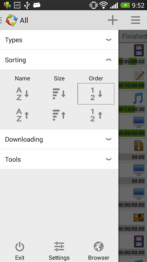 Avançado Download Manager Pro - Screenshot