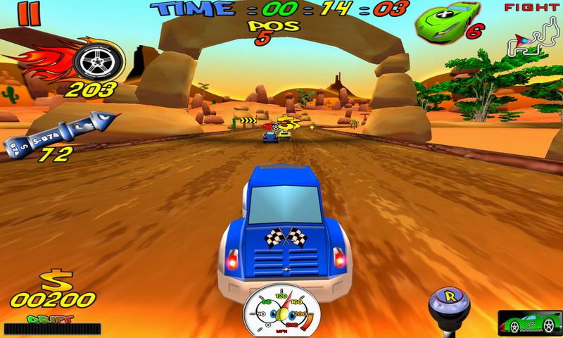 Cartoon Racing Screen 3