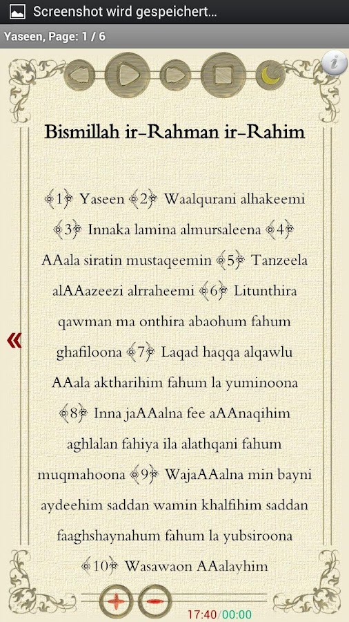 Surah Yasin HD ( Yaseen ) - Android Apps on Google Play