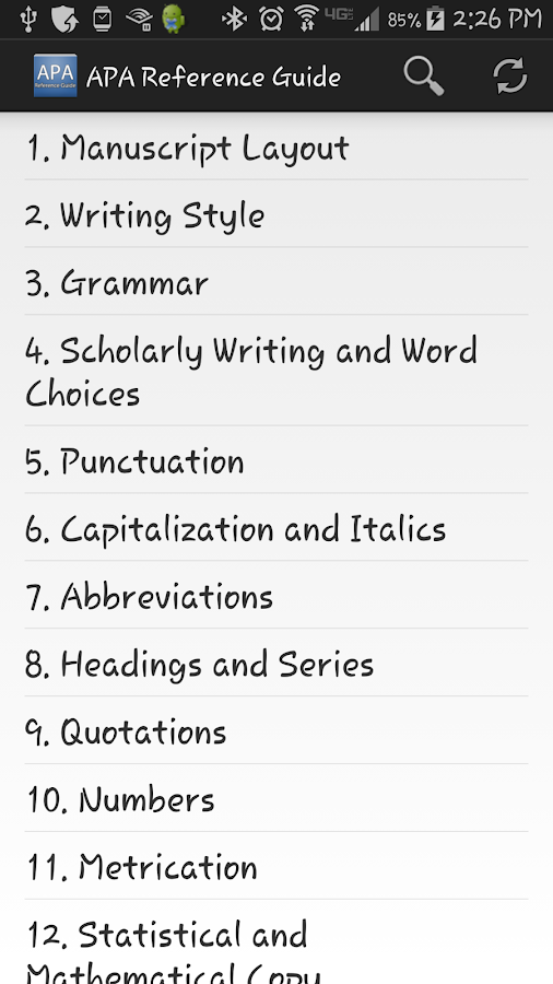 Aps citation style