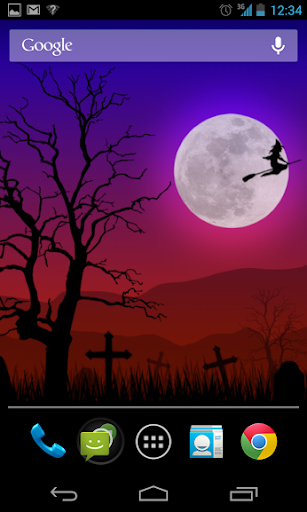 Halloween live wallpaper lite