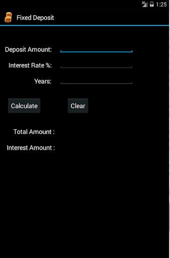 Fixed Deposit Calculator