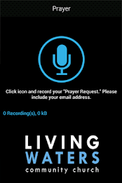 Living Waters Community Church poster 3