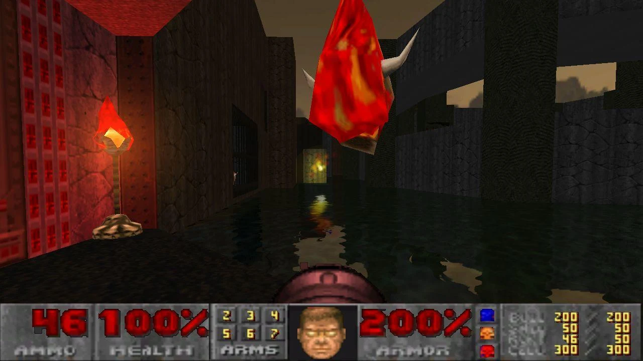 Doom-GLES - screenshot